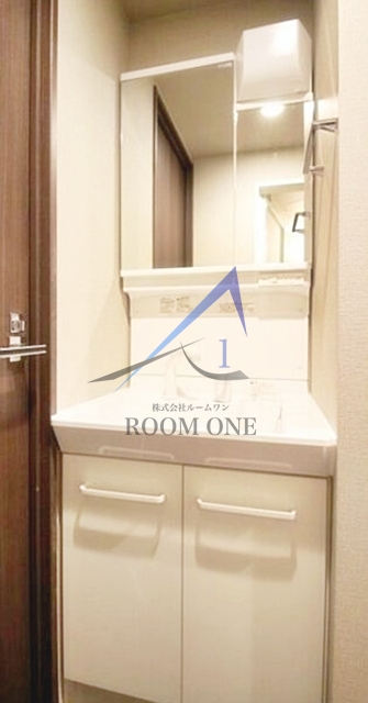 洗面設備　独立洗面台です。