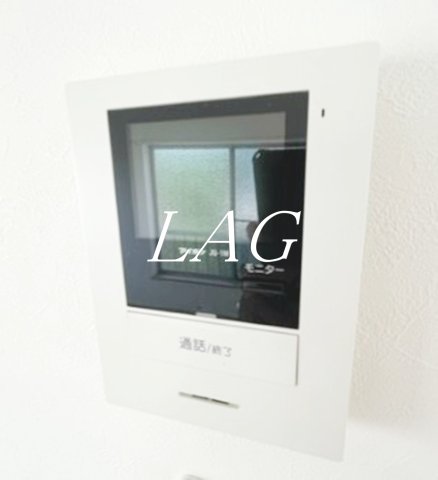 セキュリティ　モニター付きインターフォンです。