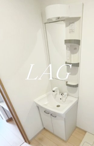 洗面設備　独立洗面台です。