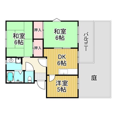 株元マンション2号館の間取り写真