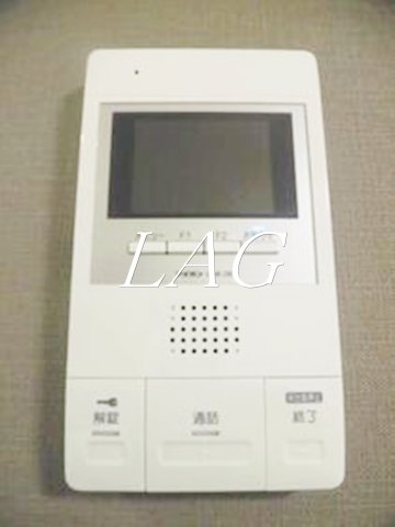 セキュリティ　モニター付きインターフォンです。