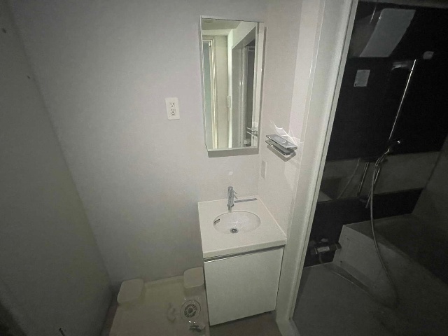 洗面設備　※同物件別別号室の参考写真です。