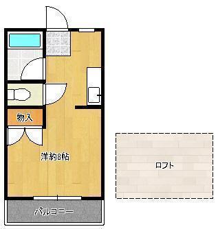シティベール南八千代の間取り写真