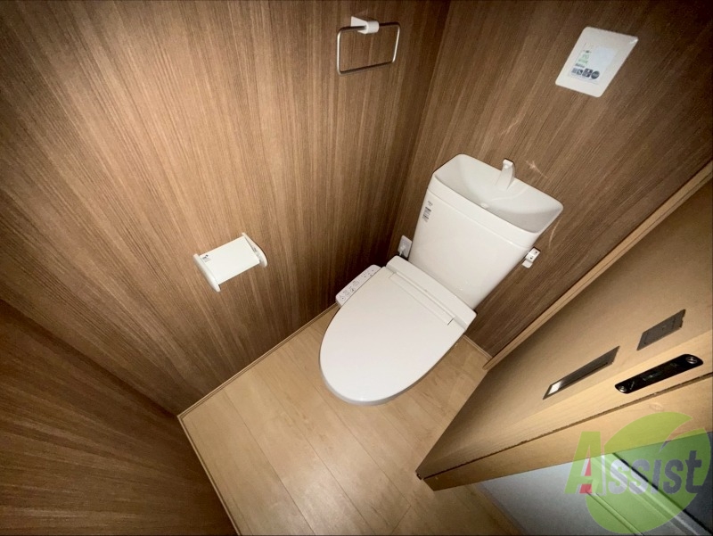 トイレ　トイレはウォシュレット機能付き。シャワートイレは日本の宝。