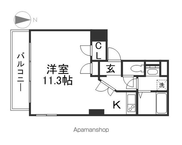 地下鉄鶴舞線 大須観音駅 徒歩3分 10階建 築26年の間取り写真