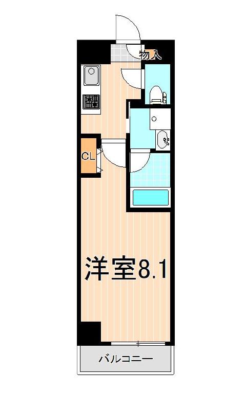 クレイシア入谷の間取り写真
