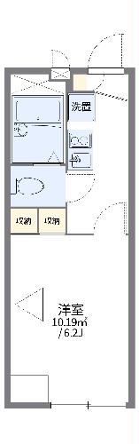 レオパレス上井沢の間取り