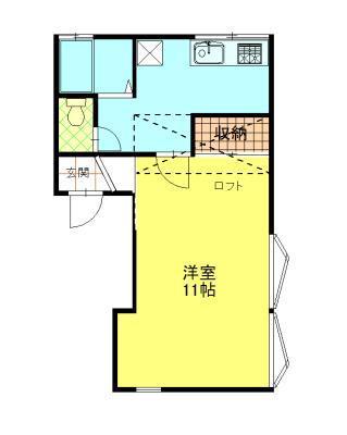 フォレストサイド　Ａ棟の間取り