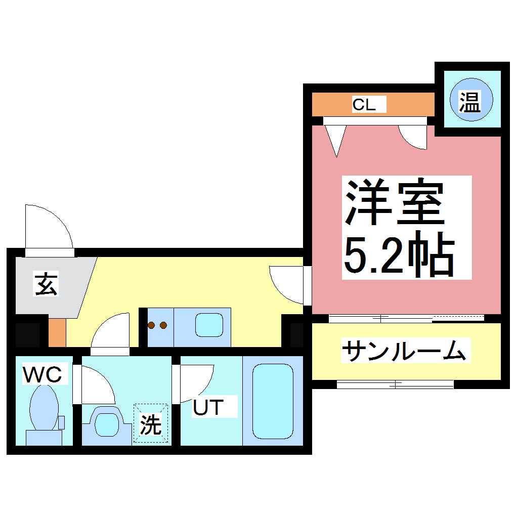 シャーメゾンルークの間取り