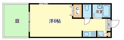 姫路市西今宿のアパートの間取り