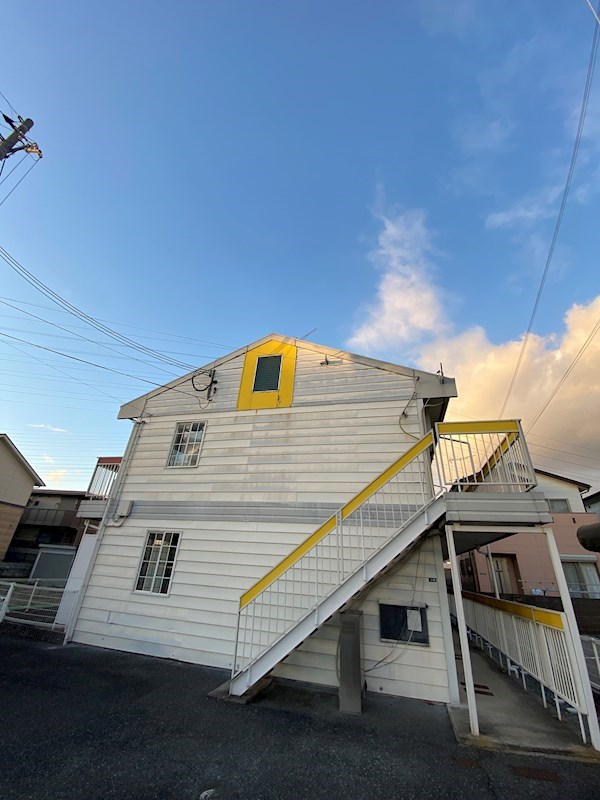 姫路市西今宿のアパートの建物外観