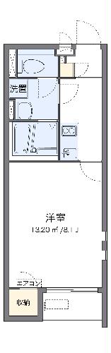 クレイノＭｉｙａｍａIIの間取り