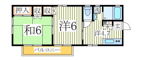 アリエッタ柏の間取り