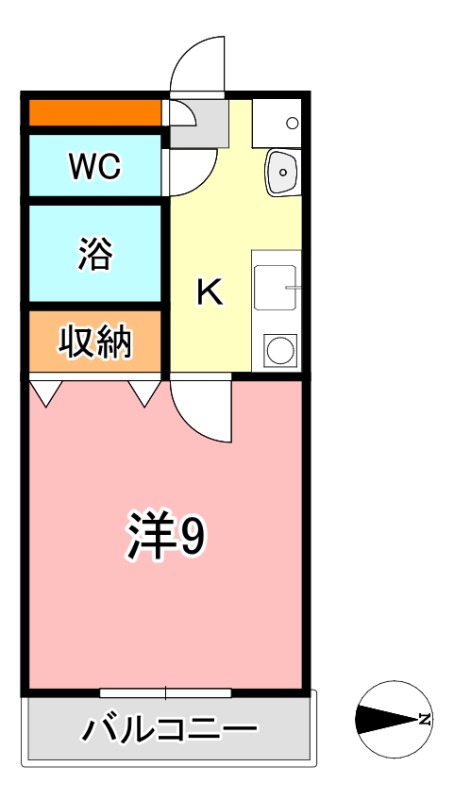 【サンライズマンションの間取り】