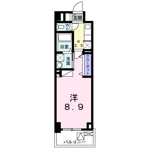 アルカディアIX（ナイン）の間取り