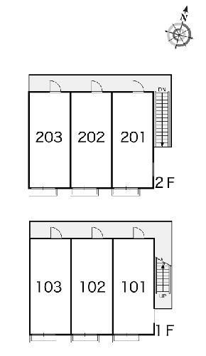 【京都市西京区桂徳大寺東町のアパートのその他】