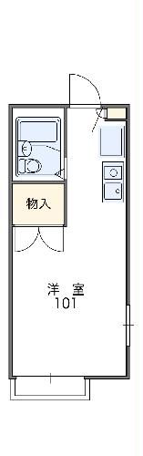 京都市西京区桂徳大寺東町のアパートの間取り