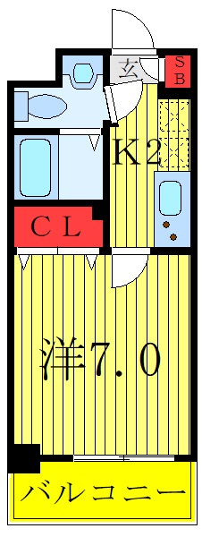 MAXIV西川口AZの間取り