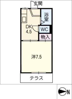 【サンハイツ宮根台Ｃ棟の間取り】