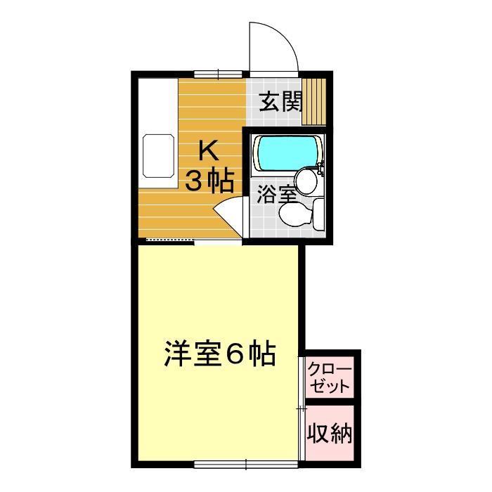 パルシオン（10-16）の間取り