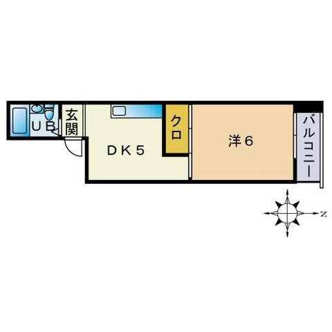 諌山ビルの間取り