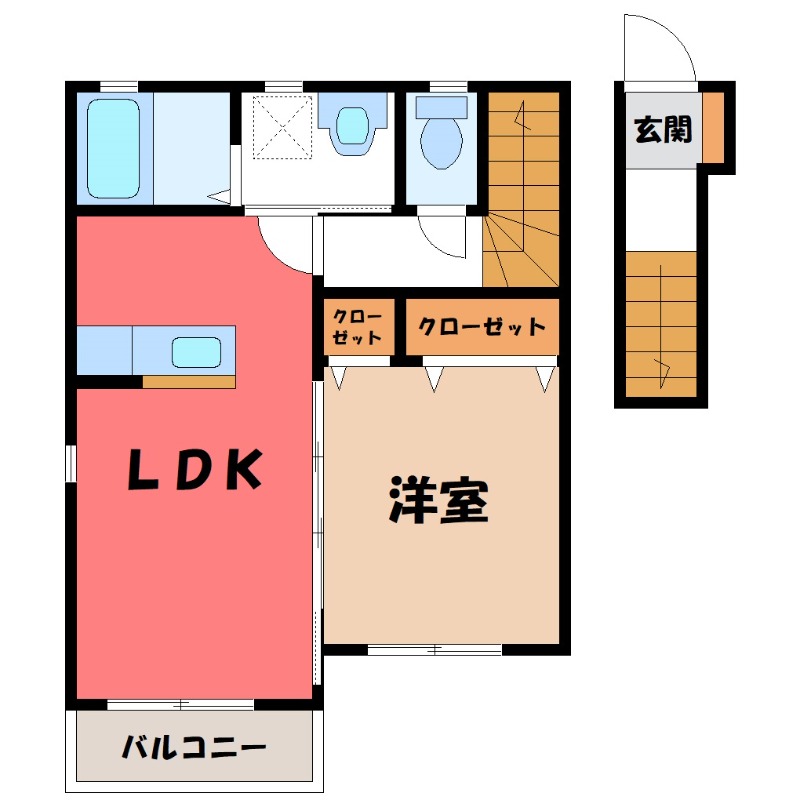 ラフィネの間取り