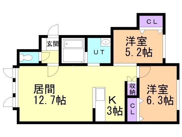 カルマの間取り