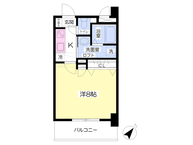 リバーストーン香椎IIの間取り