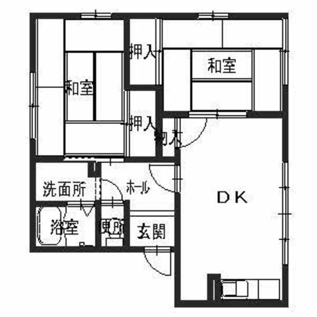 石津ハイツの間取り