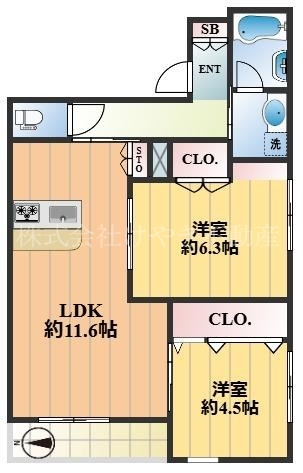 【Ｍａｉｓｏｎ４１７の間取り】