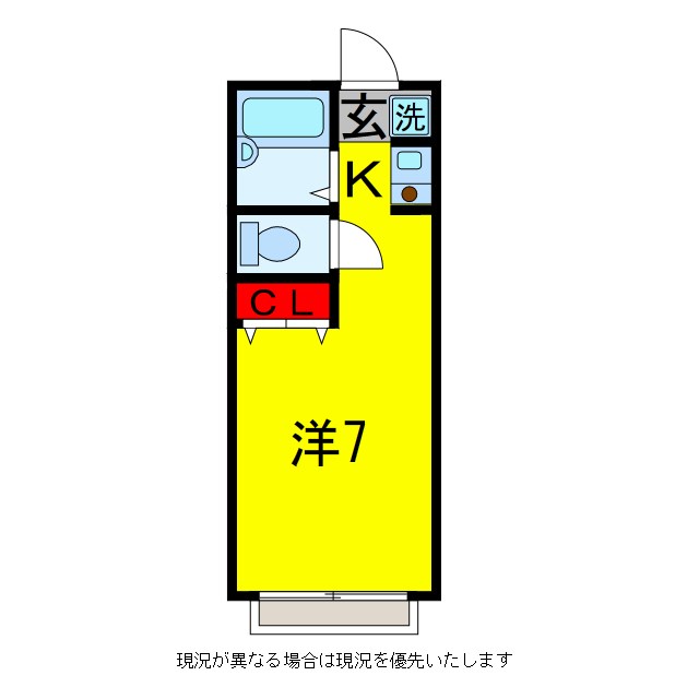 ハイツ恵IIの間取り