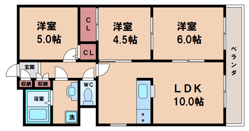 ロイヤル清雅の間取り