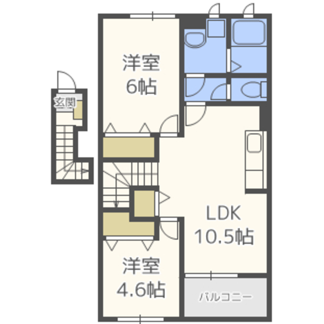 プラークティコＩＩの間取り