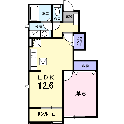 ヴァンベール　IIの間取り