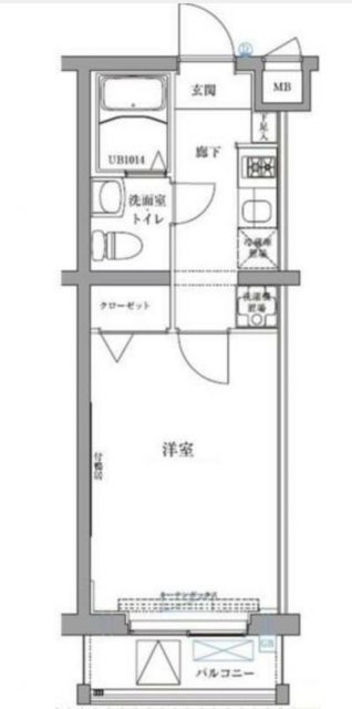 エスパシオ西高島平の間取り