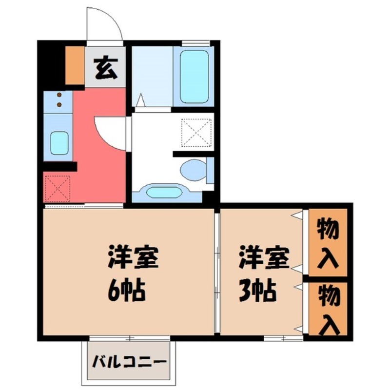 セジュールグリーン雅の間取り