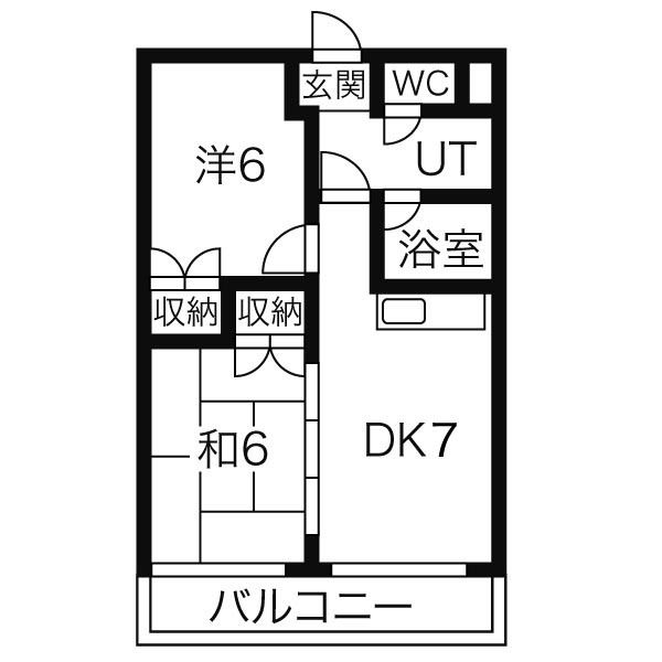 ヴォーネン南山鼻の間取り