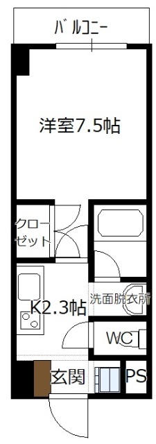 【グレイスコート三嶋の間取り】