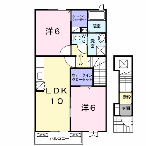 サンティエの間取り