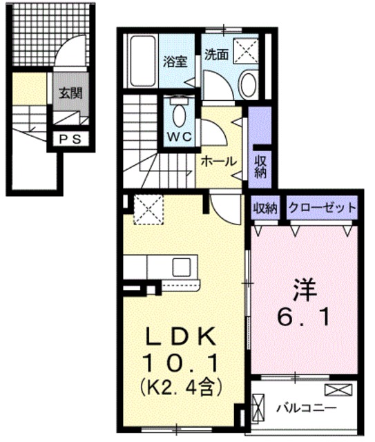 シュトラールの間取り