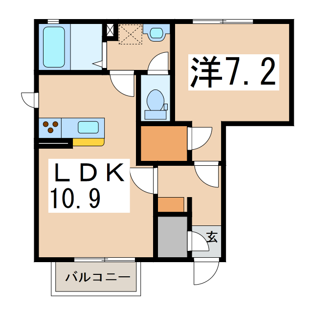 クラヴィエの間取り