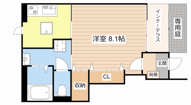 守山市勝部２丁目賃貸アパートの間取り