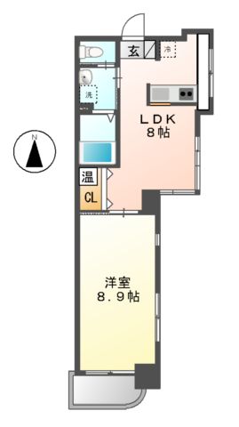 ウィル鶴舞（WILL鶴舞の間取り