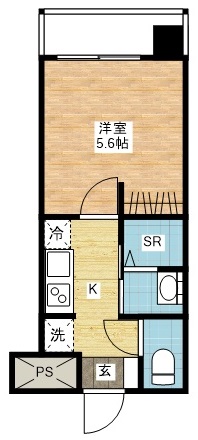 デ・クメール寺町通りの間取り