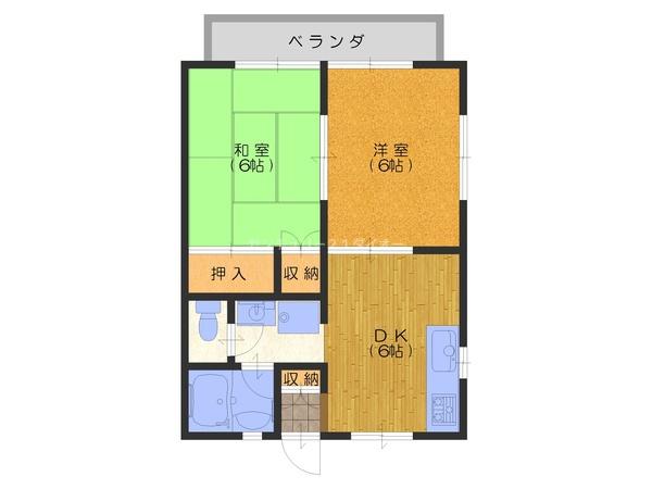 カーサ・ルーチェの間取り