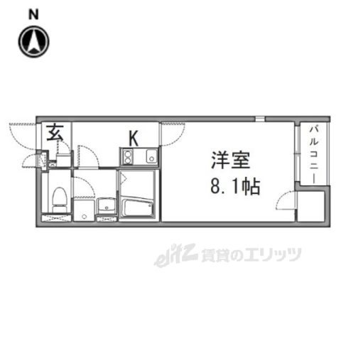 レオネクストますがの間取り