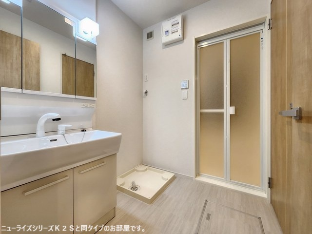 洗面設備　シャワー付洗面台♪