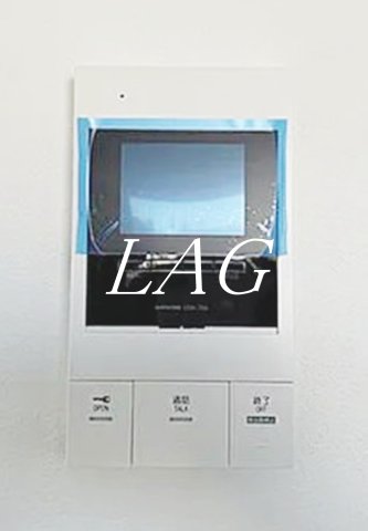 セキュリティ　モニター付きインターフォンです。