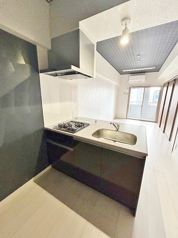 キッチン　★システムキッチングリル付き/2口コンロ★