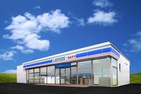 コンビニ　ローソン・ポプラ米子道笑町四丁目店（コンビニ）まで478m